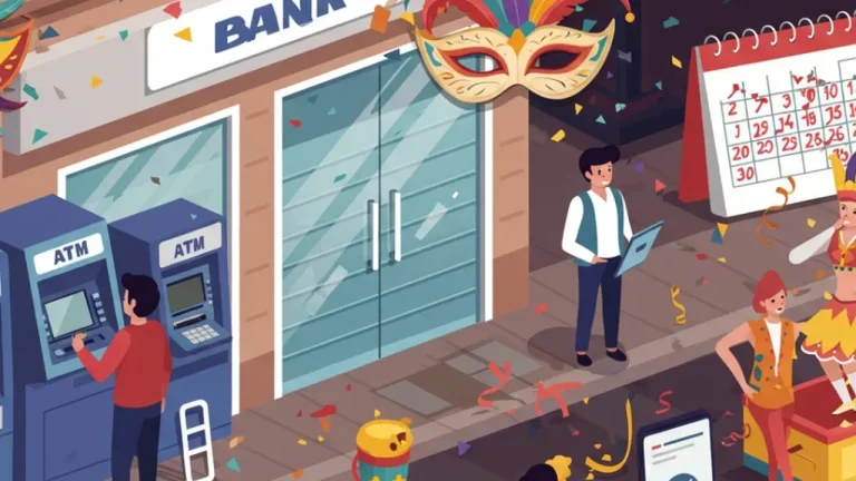 Funcionamento dos Bancos no Carnaval 2025: Veja sobre horários e pagamentos
