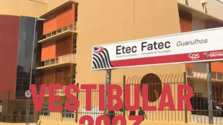 Garanta seu futuro: Inscrições abertas para Vestibular 2023 das Etecs e Fatecs